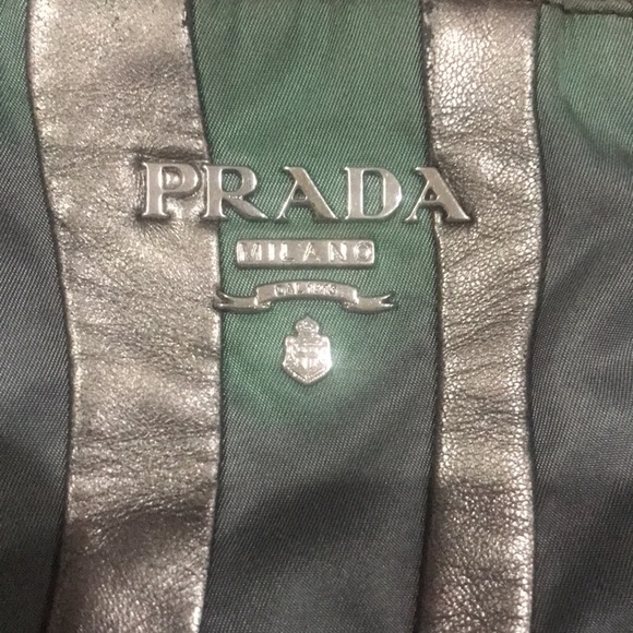 Prada Napa and Tessuto Waves Shoulder Bag - Picture 6 of 16